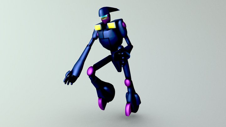 Destiny Hero - Dasher (Yugioh) 3D Model
