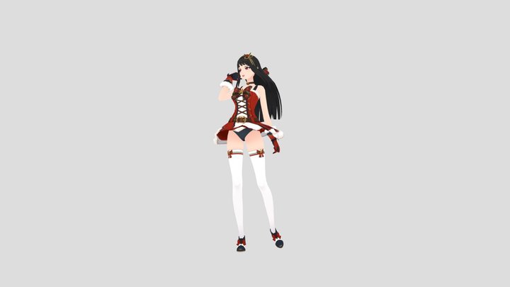 Miyazawa Christmas - Blank City 3D Model