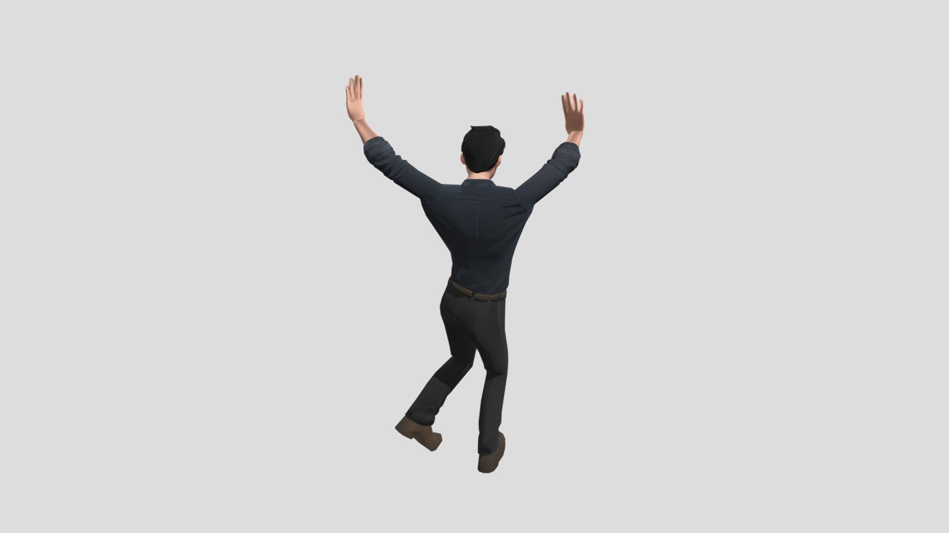 Zürich 3D male model