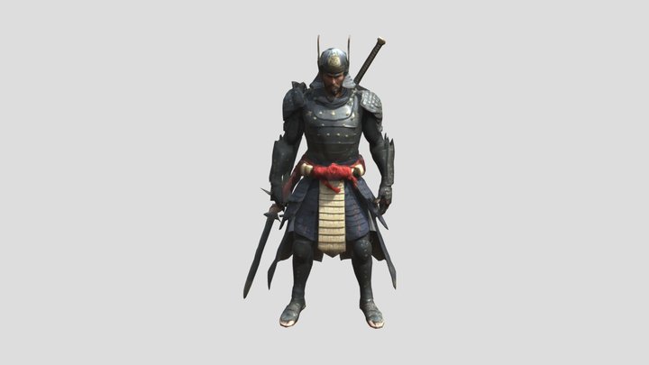 Un_guerrier_samourai__0521144337_texture 3D Model