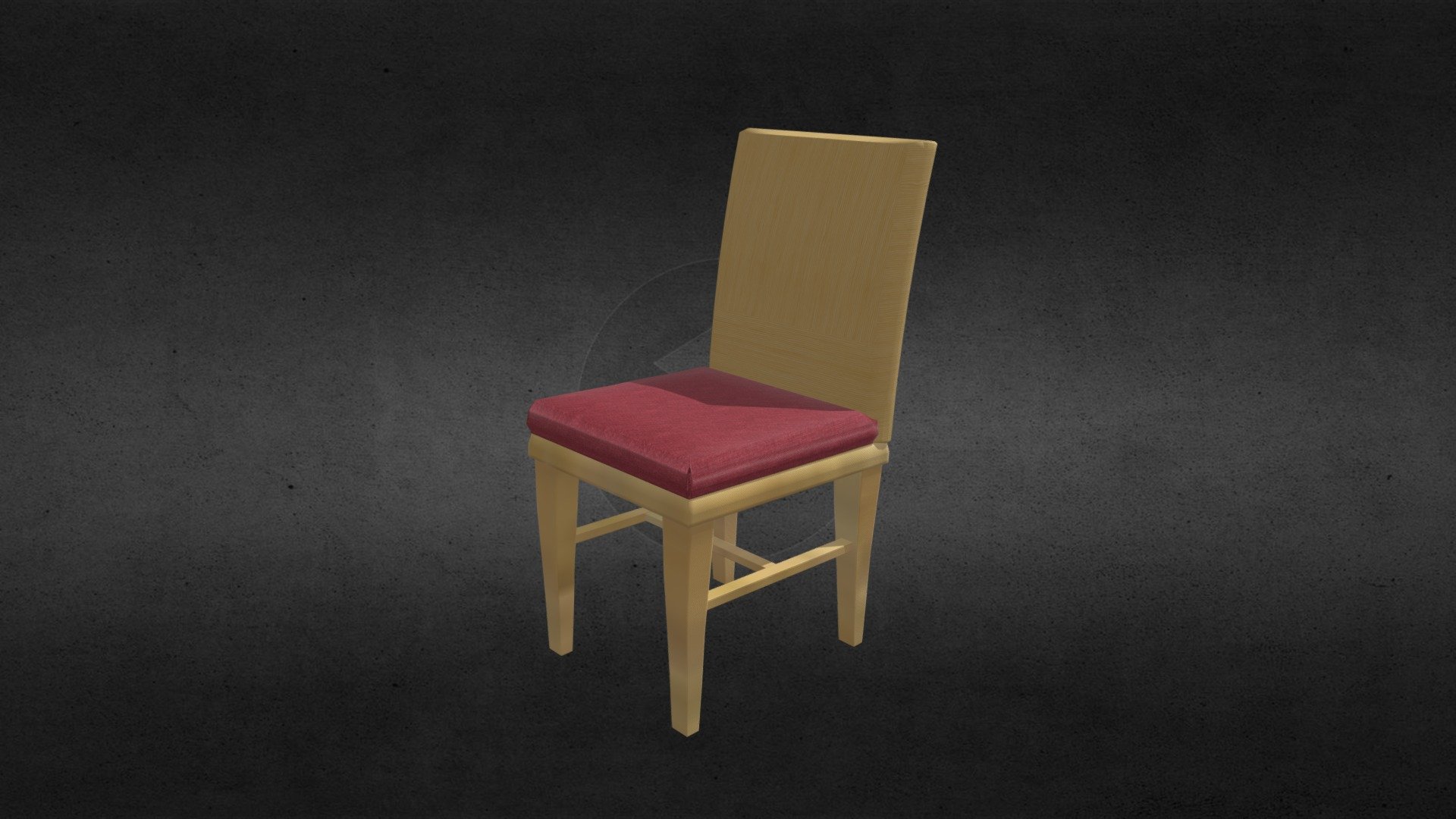 Chair — Sketchfab embed 3D viewer