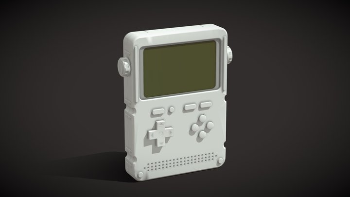 Handheld Game Console - 3D Model 3D Model