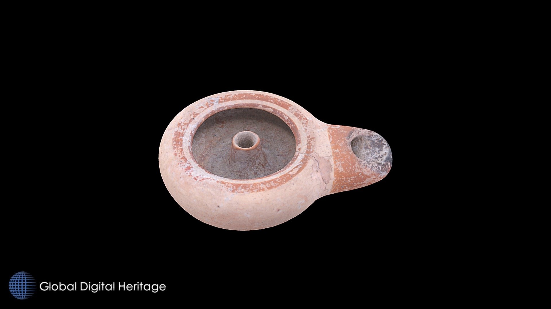 Oil Lamp- Lucerne, Camaina, Sicily