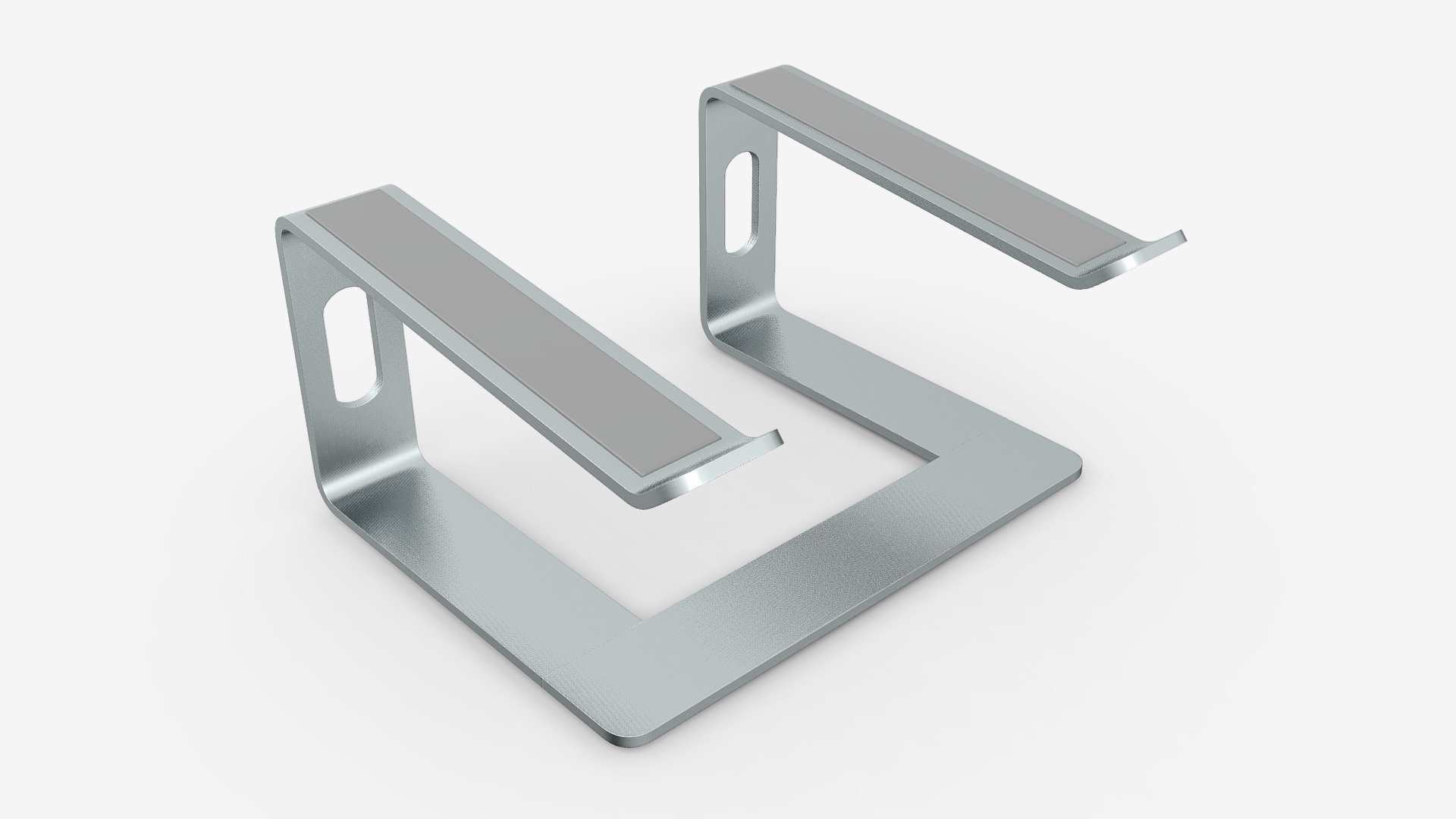 Laptop Notebook Aluminum Riser Stand - Buy Royalty Free 3D model by ...