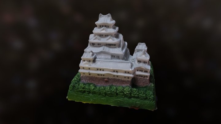 Himeji Castle Souvenir 3D Model