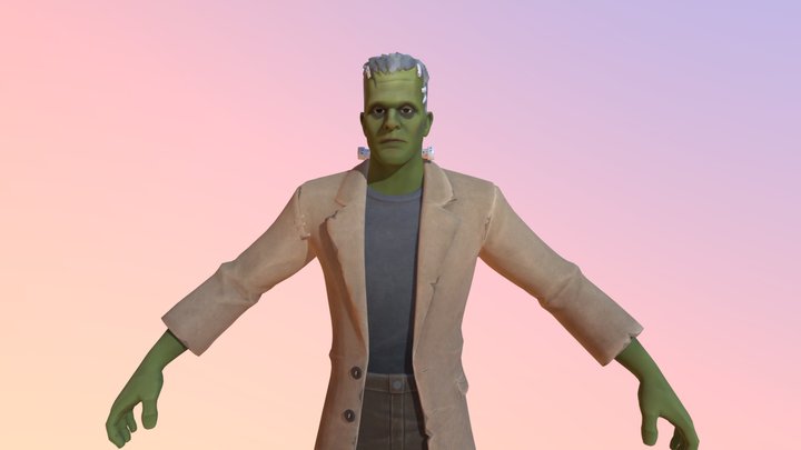 Frankenstein S Monster 3D Model