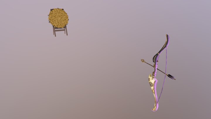 [Student Work] Slow Motion of a Gothic Bow 3D Model