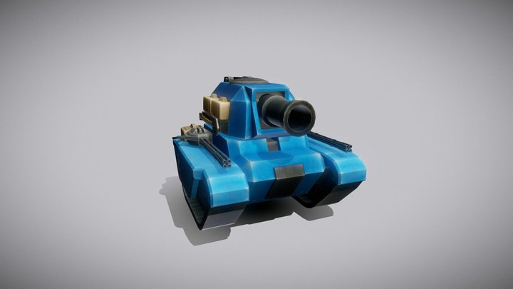 Tiny Tank 3D Model