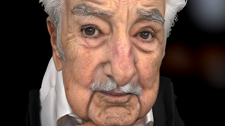 Pepe Mujica – Free 3D Model STL