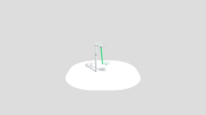 Ski Trainer 3D Model