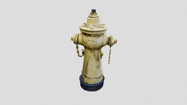 Hydrant Photoscan 3D Model