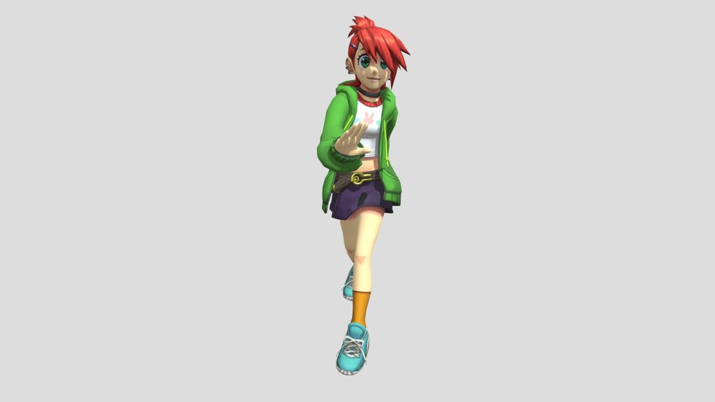 Fusionfall-Frankie Foster(Walking)