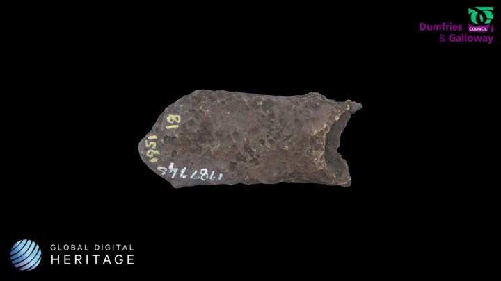 Unfinished Bronze Age Axe - Stranraer Museum