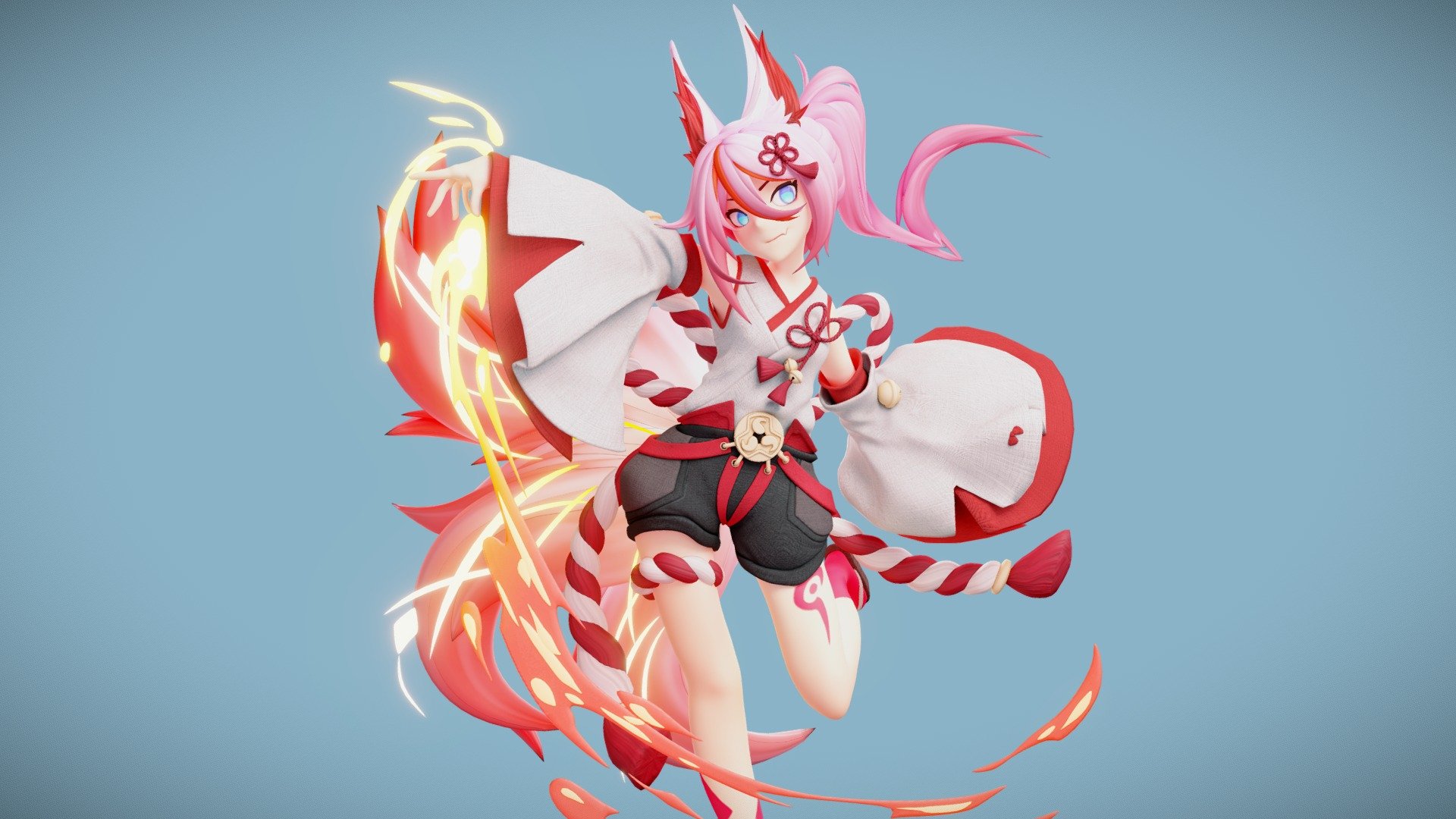 Higokumaru | Honkai Impact 3rd - Download Free 3D model by MooKorea  (@MooKorea) [0e90338]