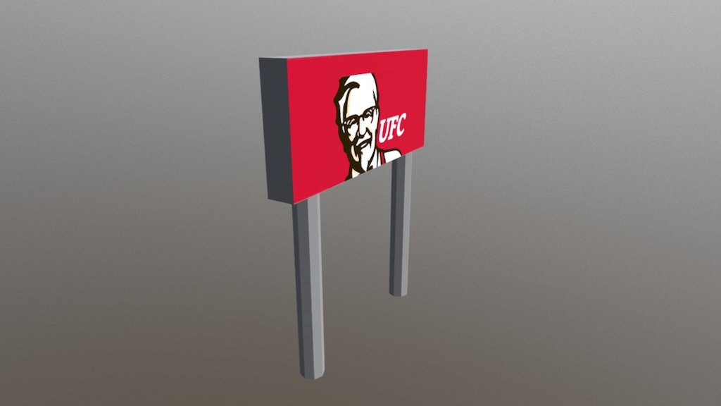 UFC Sign - Download Free 3D model by Taror_UwU [0e90c49] - Sketchfab