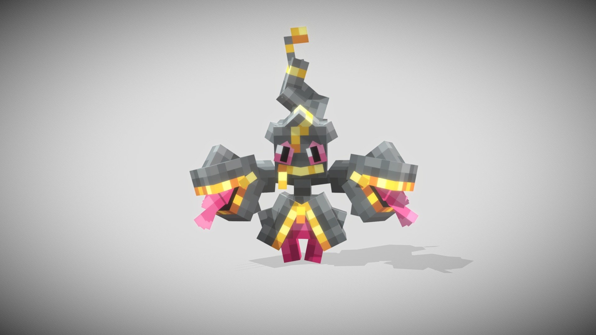 Mega Banette - 3D model by Shiryuza (@shiryuza) [f032cbf]