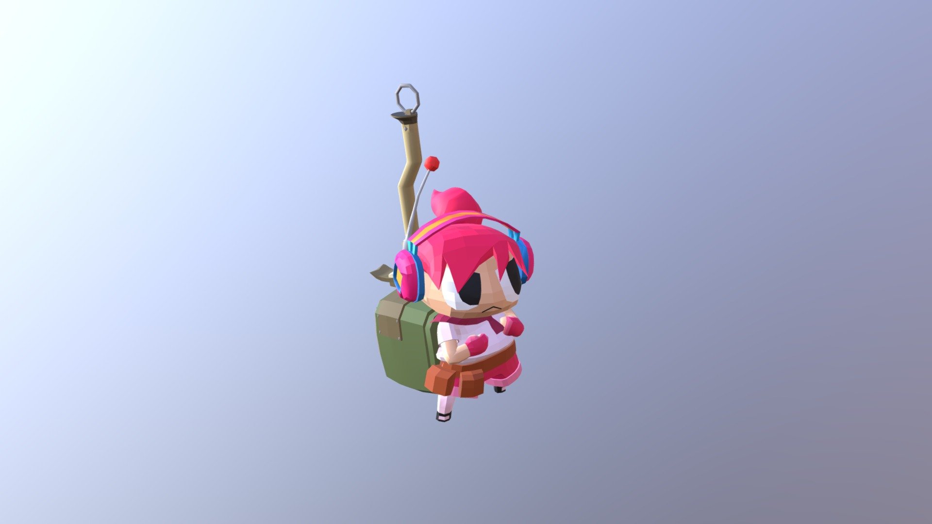 Little girl 1 #jumping&landing — Sketchfab embed 3D viewer