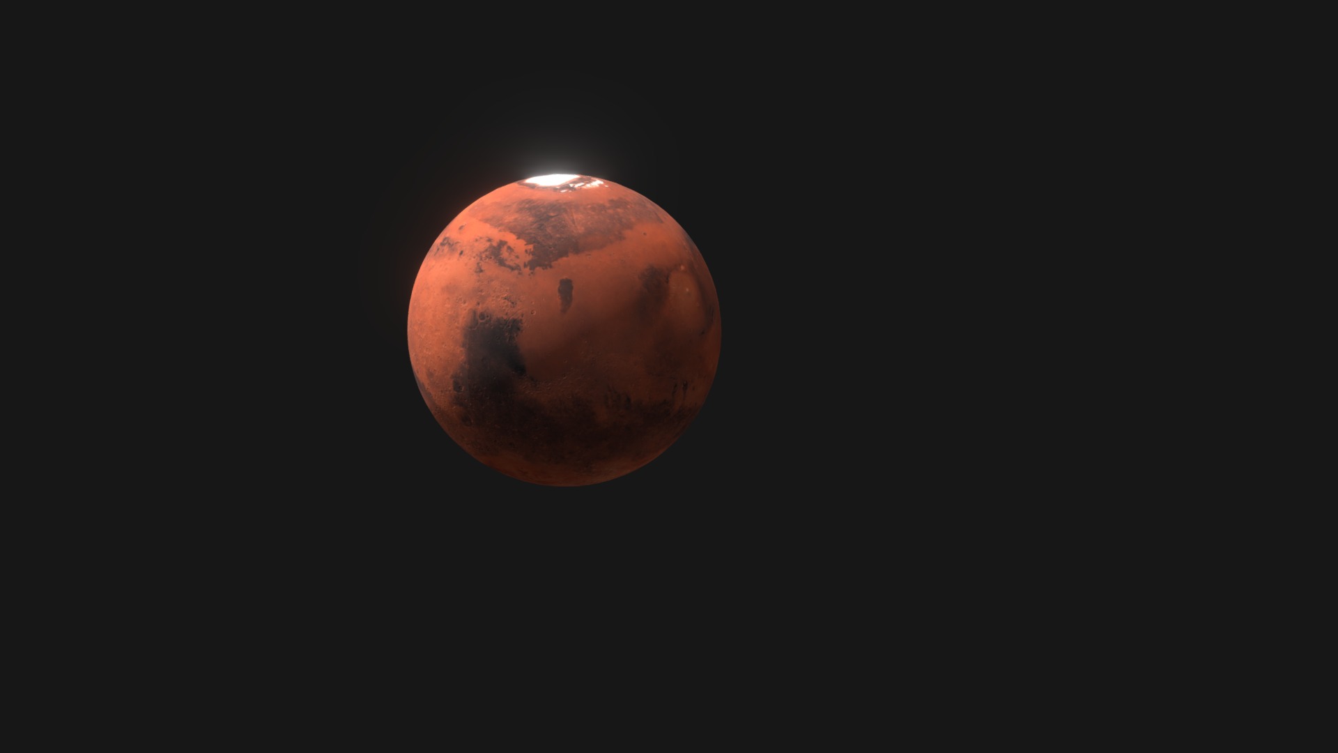 3D model Mars Vue Eclatée (Fr) - This is a 3D model of the Mars Vue Eclatée (Fr). The 3D model is about a planet in space.