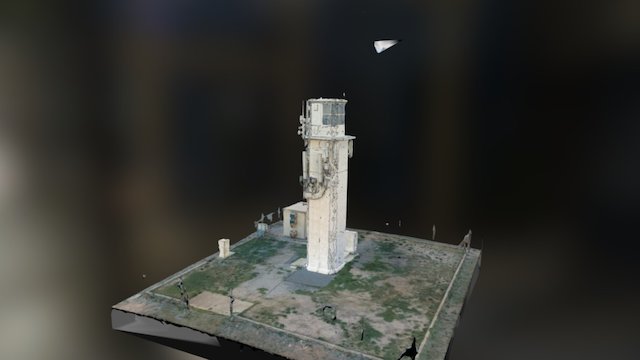 Marino Rocks Light House 3D Model