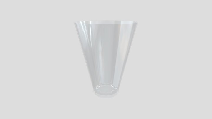 A4 - Glass cup 1 3D Model