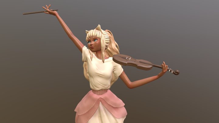 Minette Semester Sculpt 3D Model