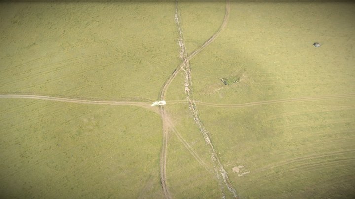 The Hulunbeir Grassland and track – Modello 3D gratuito STL
