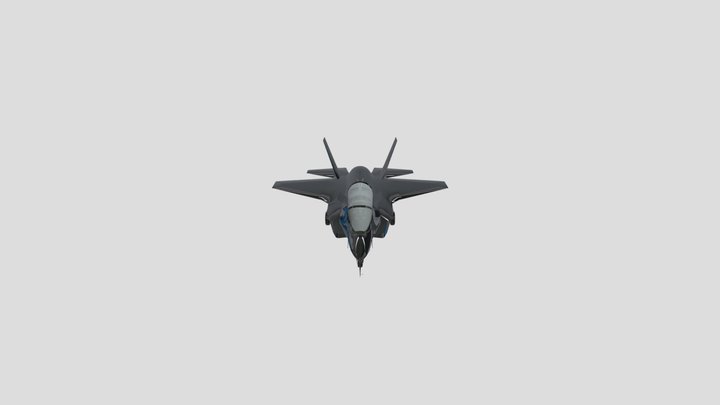 aircraft_x-35_obj 3D Model