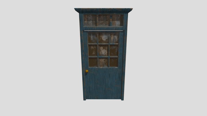 Shop_front_door 3D Model