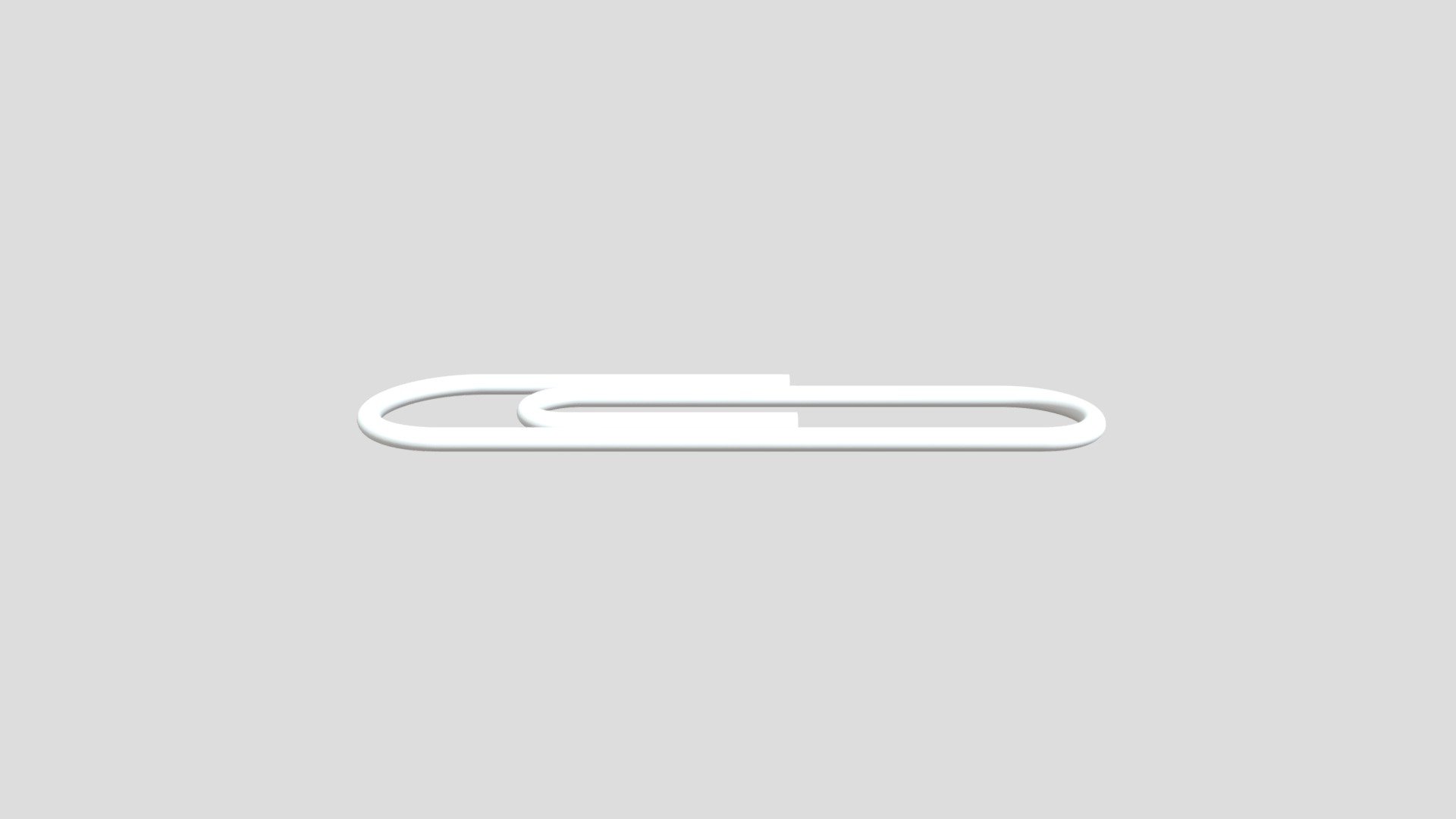 Paperclip - Paperclip - 3D model by gg66872 [0e95a1a] - Sketchfab