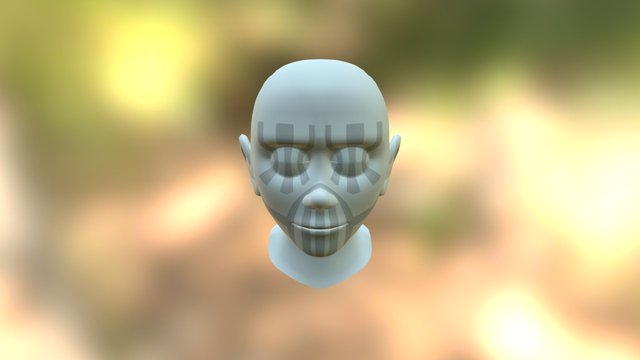 Facial_test 3D Model