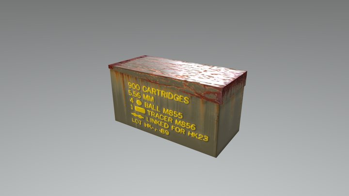 Ammo Box 3D Model