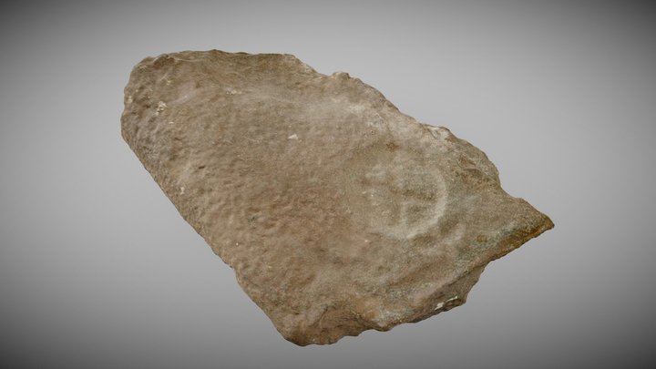 Chariot  petroglyph 3D Model