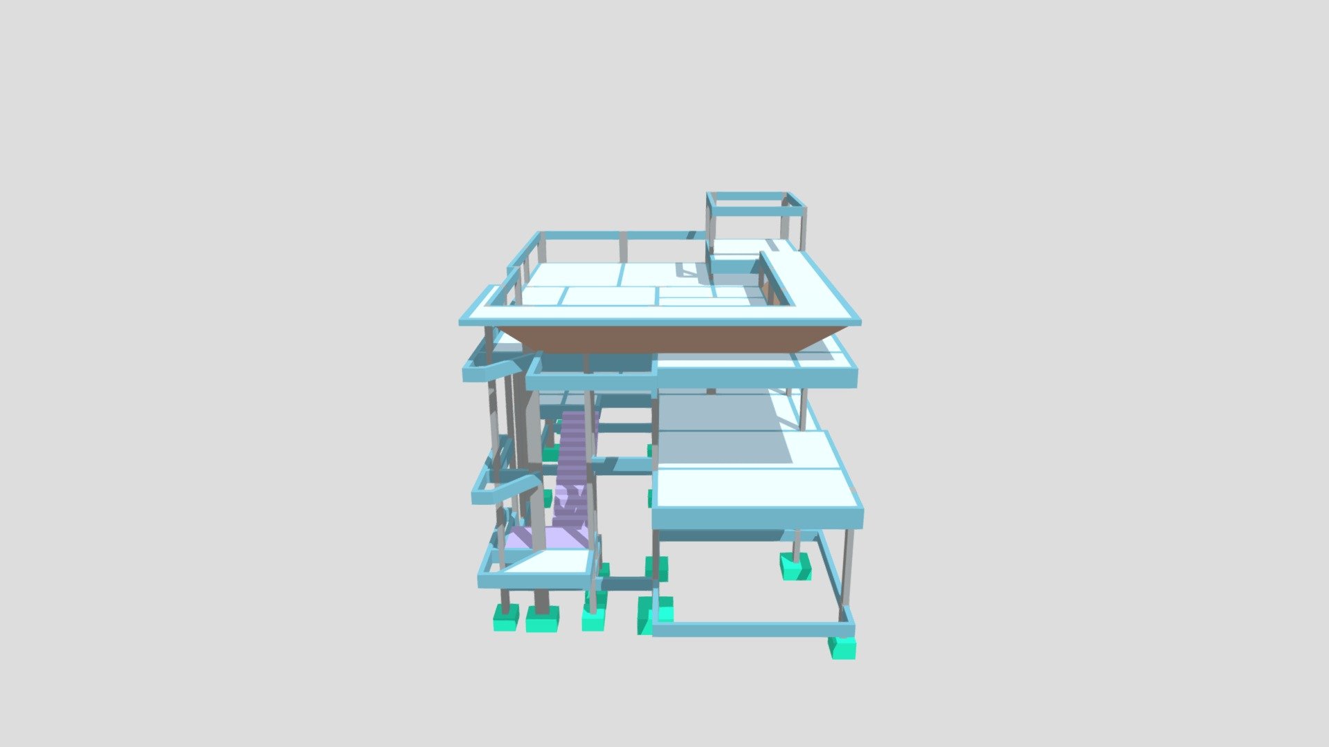 Projeto Estrutural S l P - Alphaville Mossoró — Sketchfab embed 3D viewer