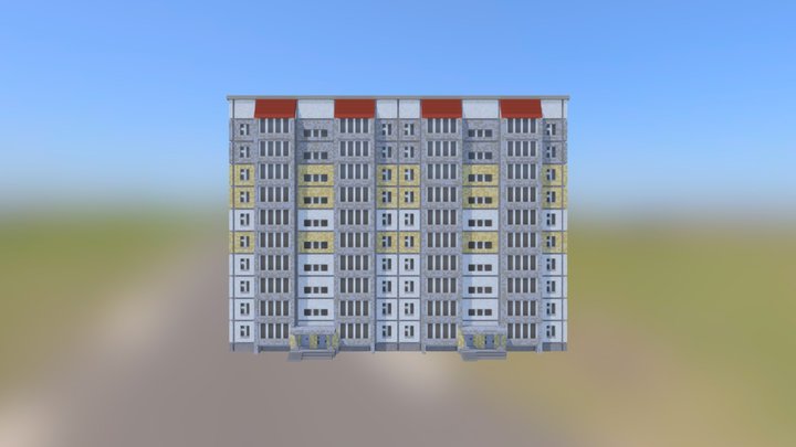 Panel house 3D Model