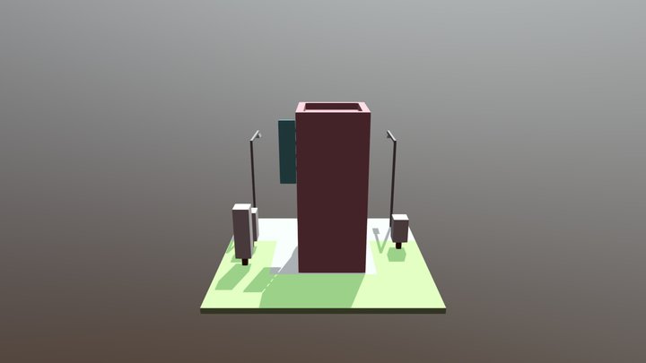 Hostel 3D Model