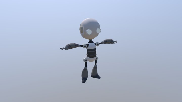 Turnaround Anim 3D Model