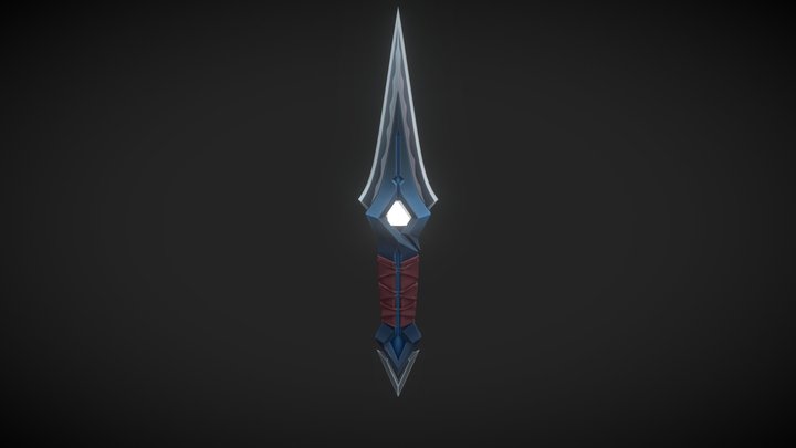 NARUKAMI - Valorant Melee 3D Model