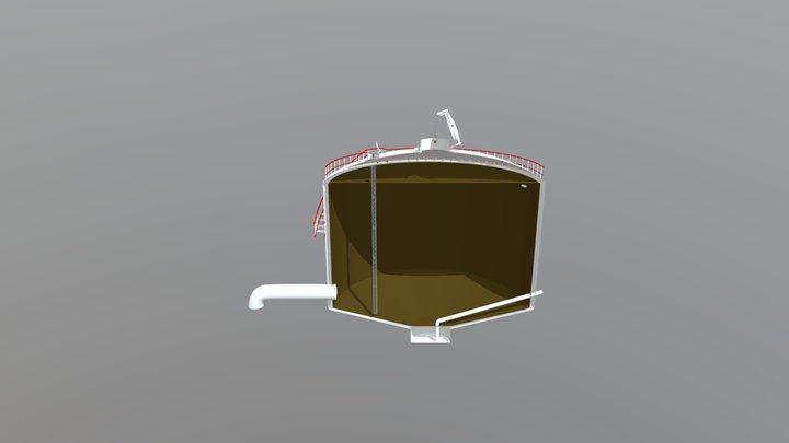 Fuel Tank Sampler 3D Model