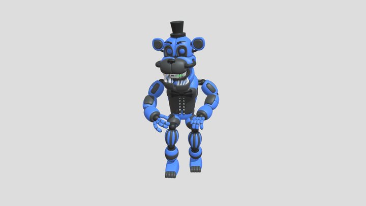 Freddy523 Revamped 3D Model