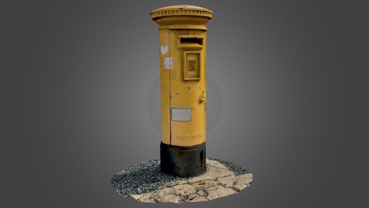 Paphos / letter box 3D Model