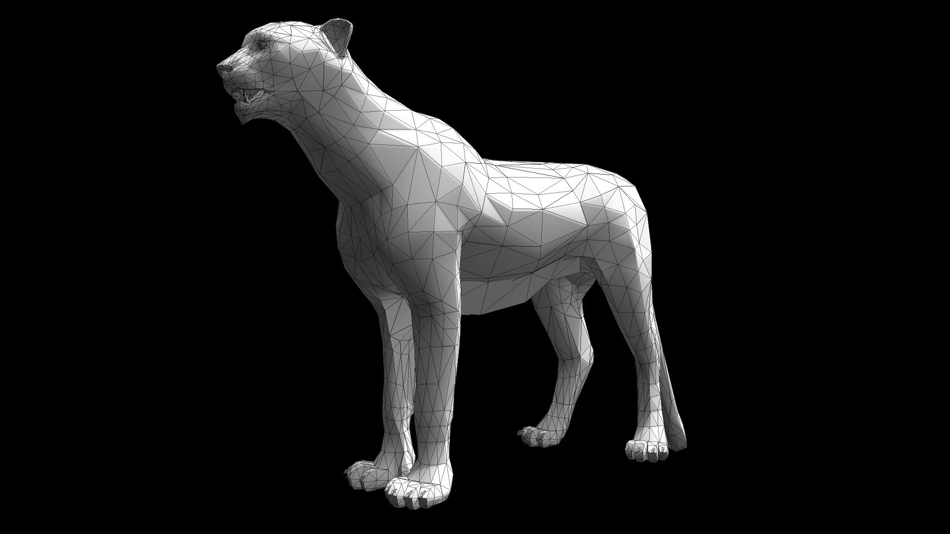 LEOPARD LOWPOLY - Buy Royalty Free 3D model by DTA DESIGN STUDIO ...