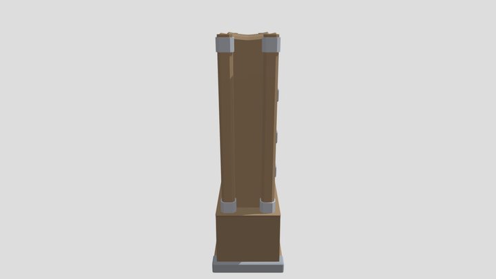 old alchemist shelf draft 3D Model