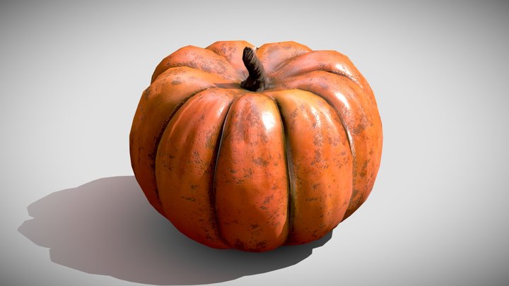 Pumpkin LP – Free 3D Model STL