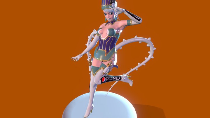 Tiger & Bunny - Blue Rose 3D Model