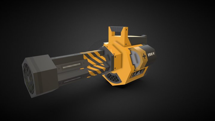 Powertool Hell's Fury 3D Model