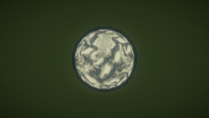 Pixel Planet HD-40307-g 3D Model