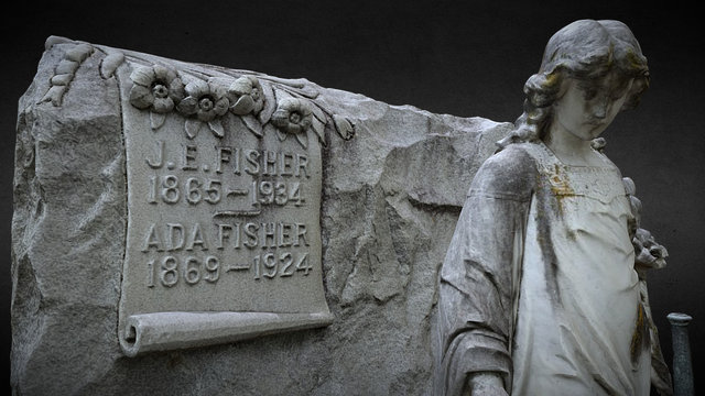 cemetery angel - Fisher – Gratis 3D-model STL