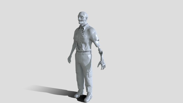 Zombie 3D Model