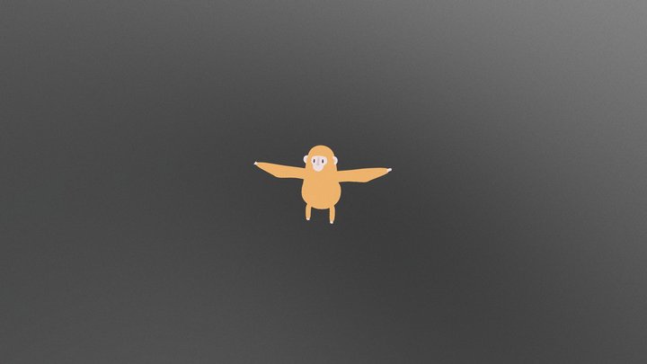 Monkey Business - Crash 3D Model