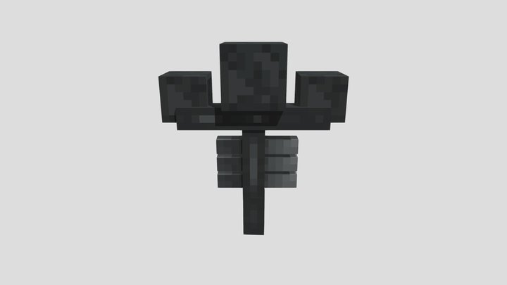 Wither Boss 3D Model